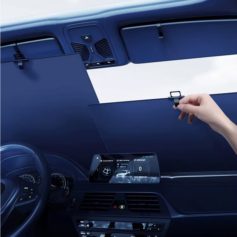 Сонцезахисна шторка на лобове скло (комплект из 2 шт) (1.35x0.7m) на малюнкі №2