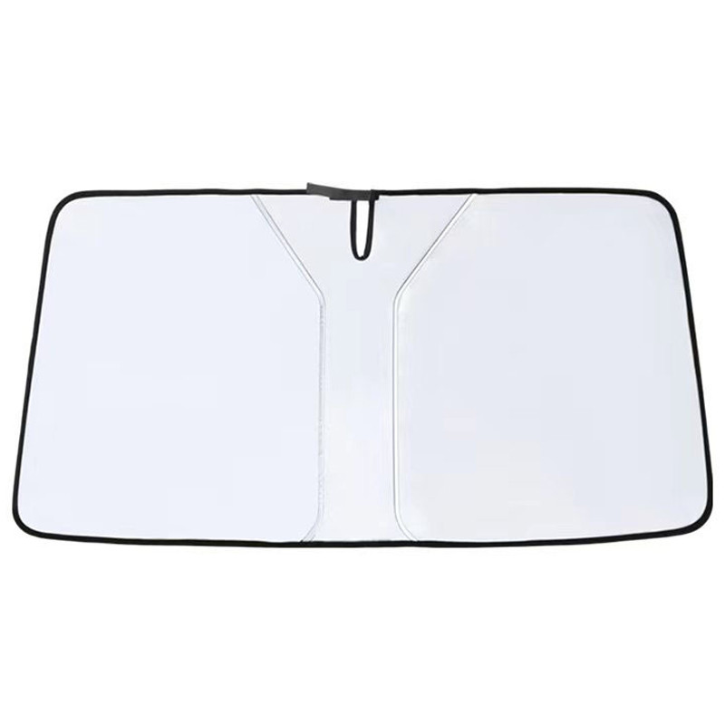 Портативний сонцезахисний автомобільний козирок на лобове скло (1.40x0.70m) на малюнкі №1