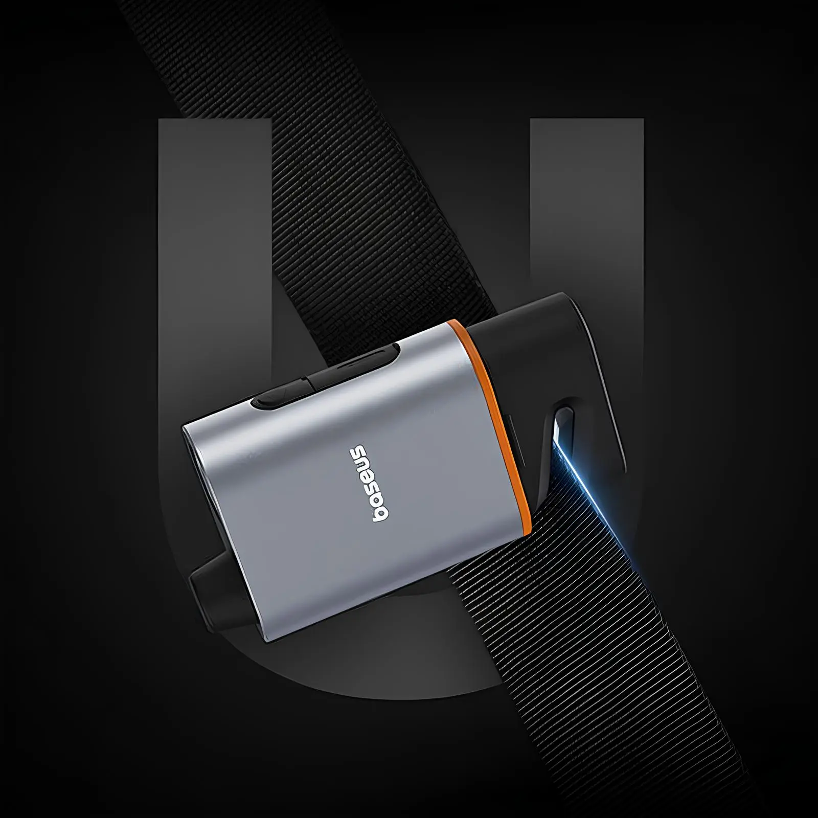 Автомобильный спасательный молоток Baseus SharpTool Series Emergency Hammer Pro (C10934401111-00), Black 2, купить оптом с доставкой