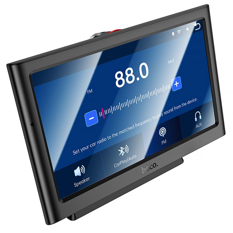 Мультимедийный автомобільний монітор Hoco HU2 Imogen 7-inch car wireless portable screen на малюнкі №4