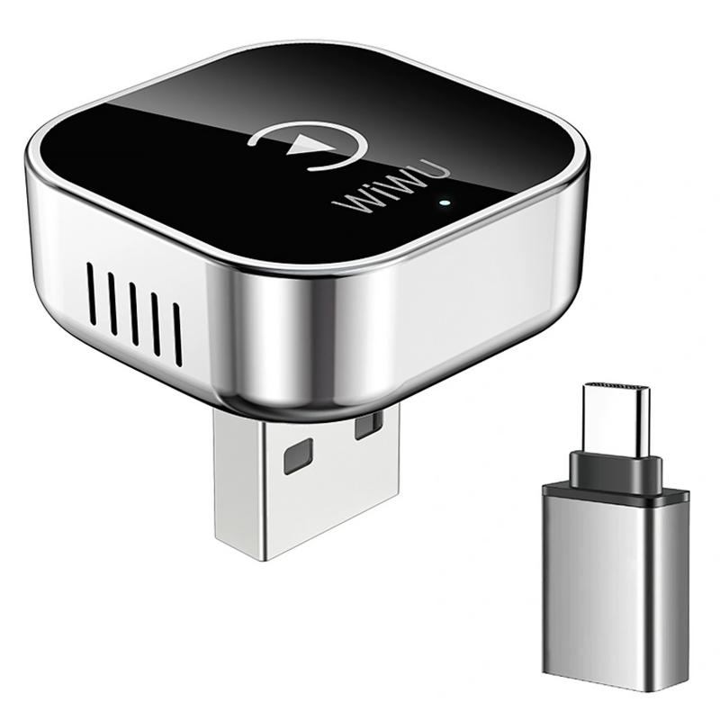 Адаптер WIWU Wi-CP003 car wireless CarPlay (iOS) на картинке №1