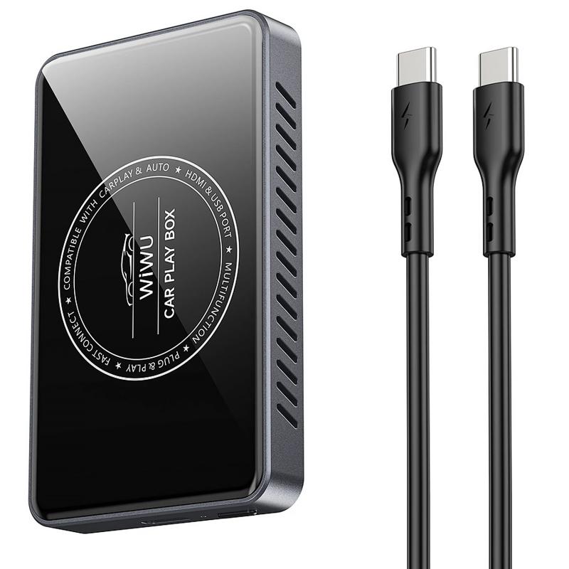 Адаптер WIWU Wi-CP004 Play box car wireless CarPlay (iOS + Android) на картинке №7