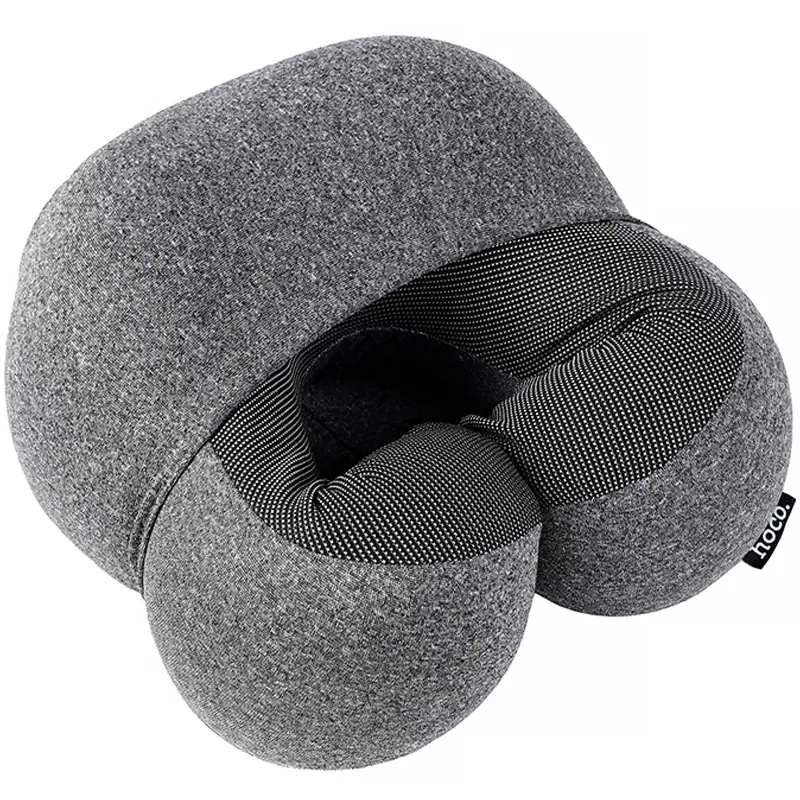 Подушка Hoco HX70 Neck Fitting memory foam, Black 3, купить оптом с доставкой