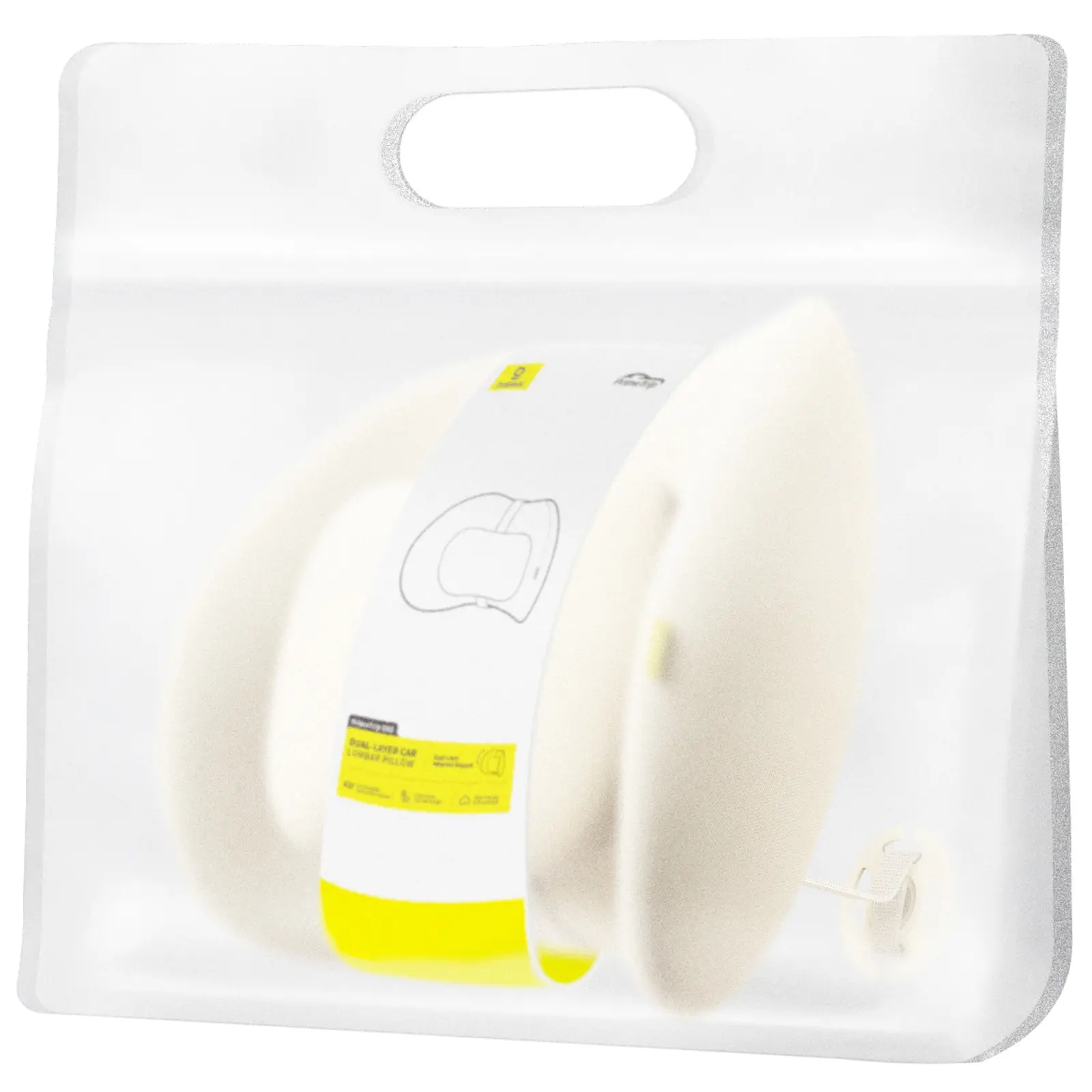 Подушка Baseus PrimeTrip VH2 Dual-Layer (C01201), Starlight Off-White 2, купити оптом з доставкою
