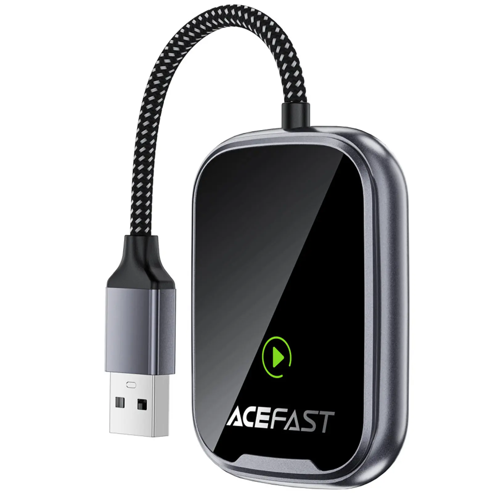 Адаптер Acefast QC1 car wireless CarPlay/Android Auto, купити оптом з доставкою