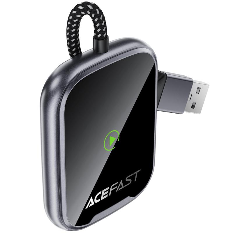 Адаптер Acefast QC1 car wireless CarPlay на картинке №3