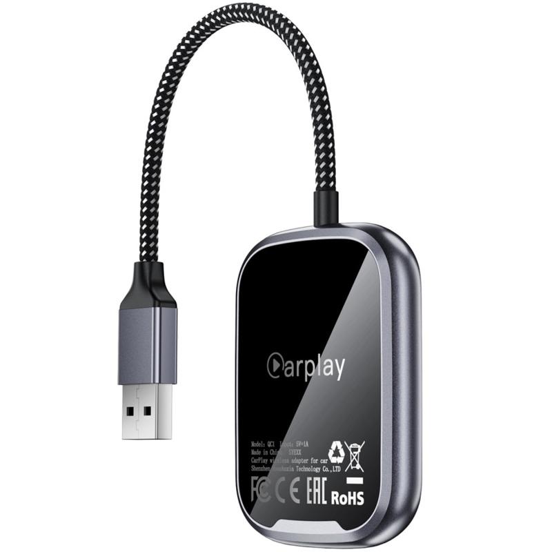 Адаптер Acefast QC1 car wireless CarPlay на картинке №5