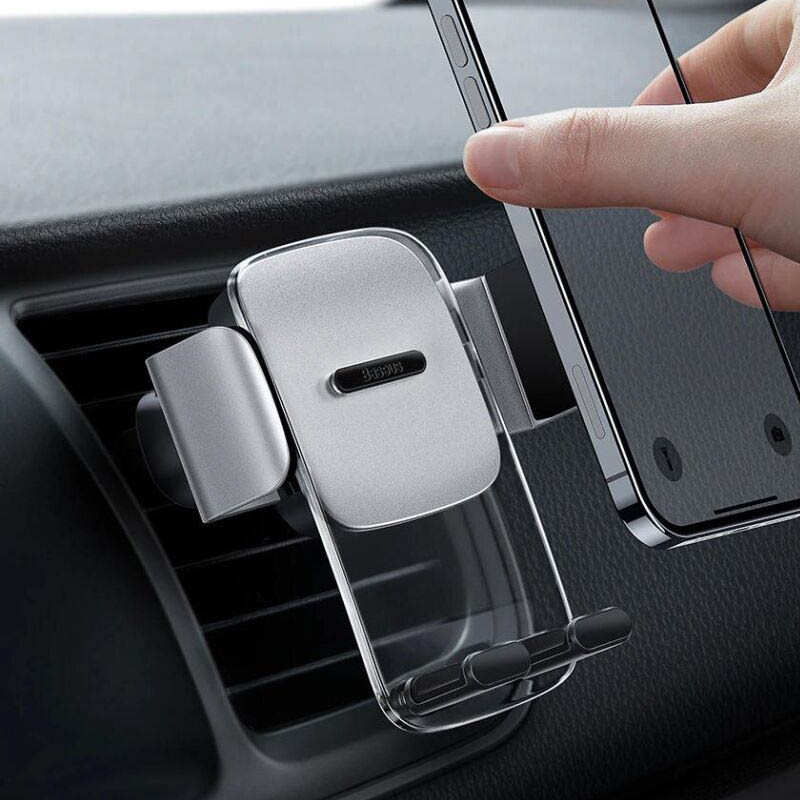 Автотримач Baseus Easy Control Clamp Car Mount Holder (A Set) (SUYK000001) дивитися фото №5