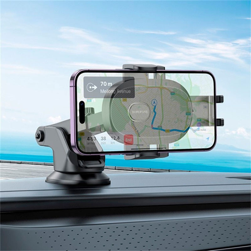 Автотримач Borofone BH93 Grand one-button (center console) дивитися фото №3