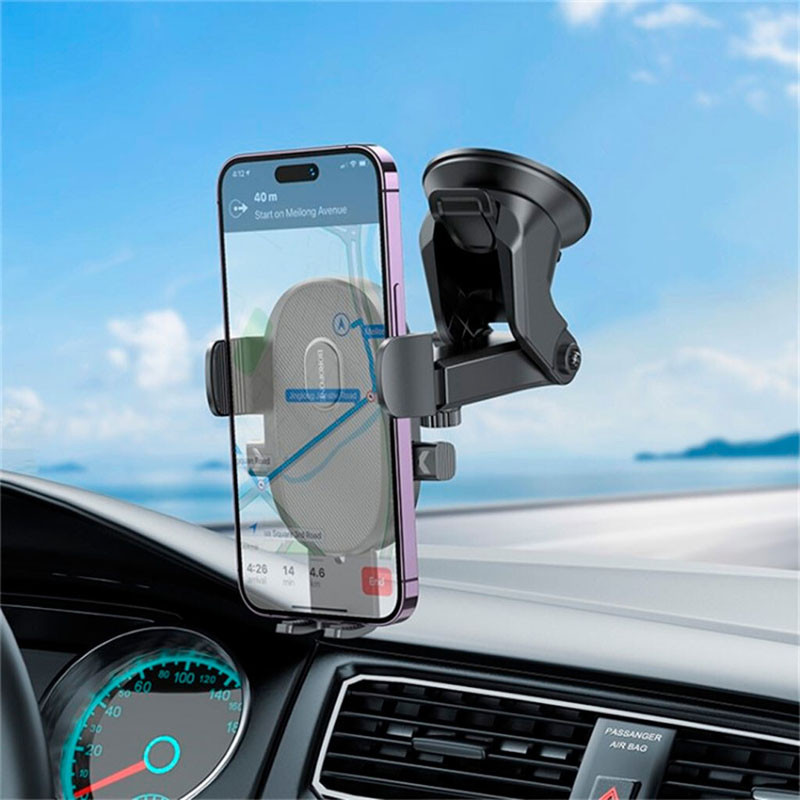 Автотримач Borofone BH93 Grand one-button (center console) дивитися фото №5