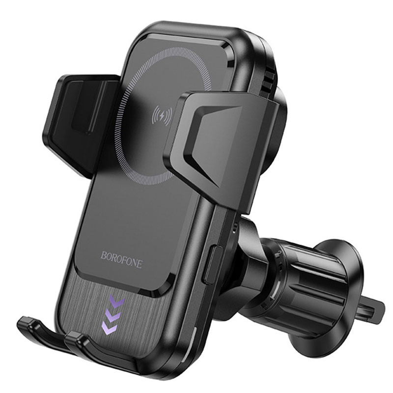 Автодержатель с БЗУ Borofone BH217 Colby smart на картинке №8