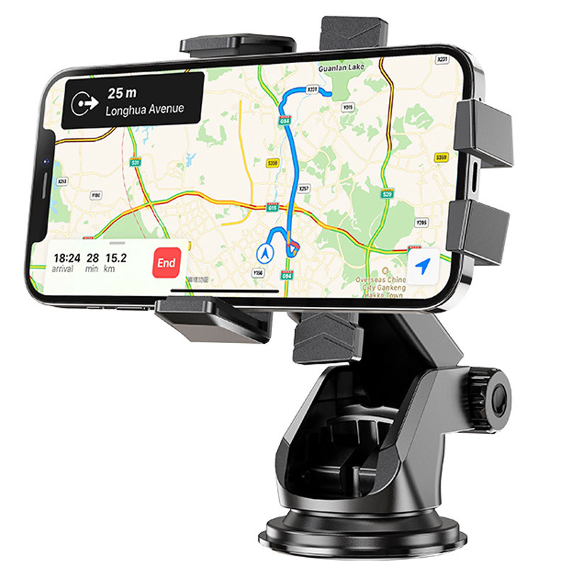 Автотримач Hoco CA83 David one-button (center console) на малюнкі №3