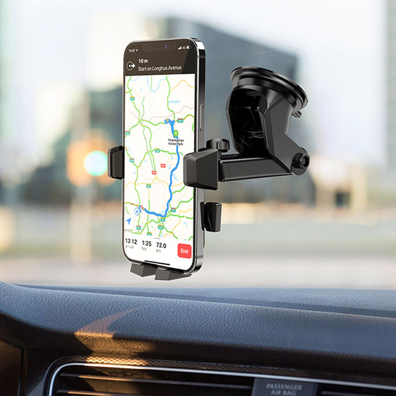 Автотримач Hoco CA83 David one-button (center console) на малюнкі №7