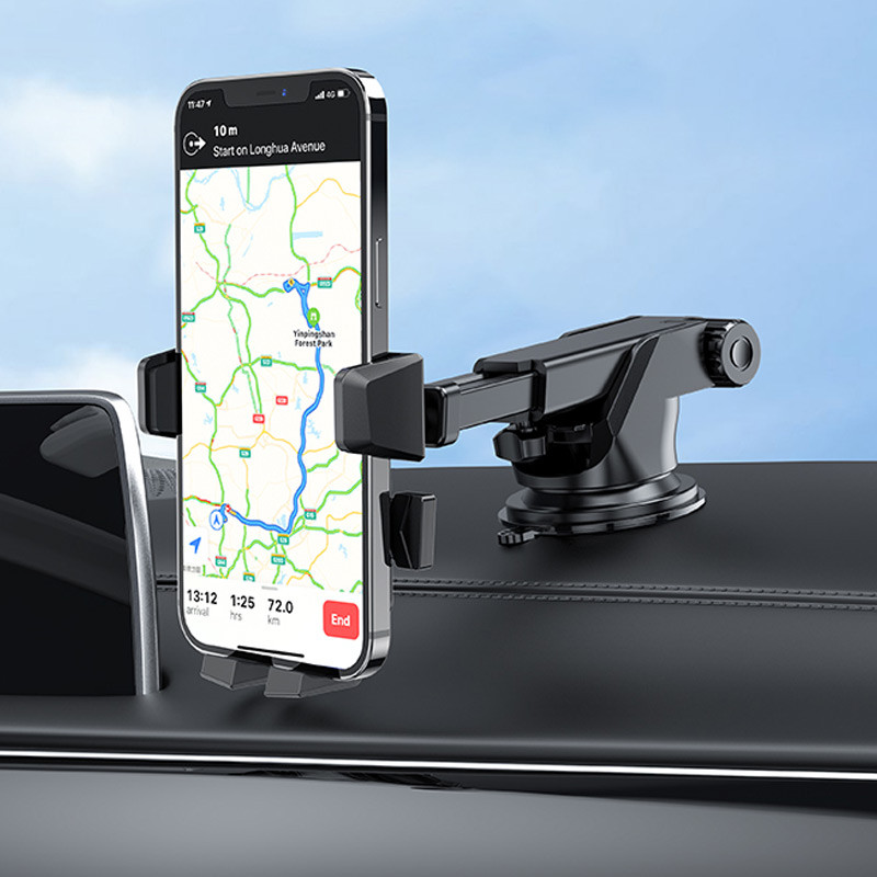 Автотримач Hoco CA83 David one-button (center console) на малюнкі №8