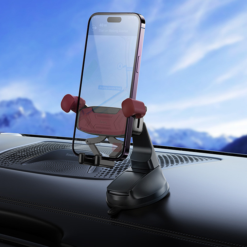 Автотримач Hoco H67 Gamble gravity linkage (center console) на малюнкі №3