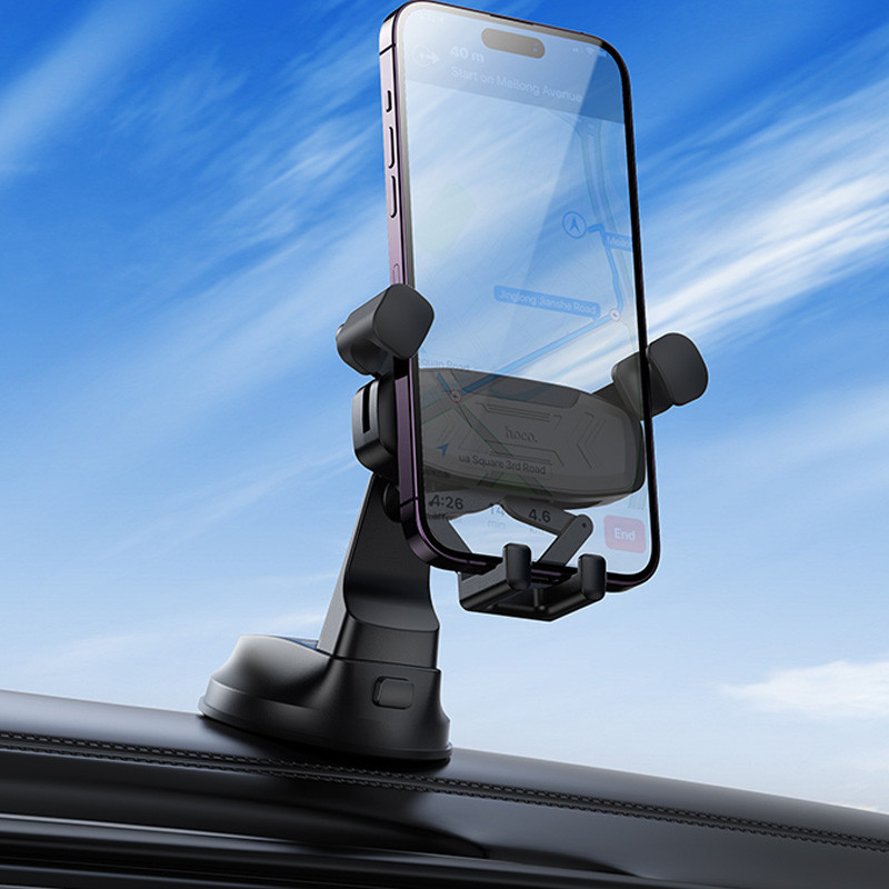 Автотримач Hoco H67 Gamble gravity linkage (center console) на малюнкі №4