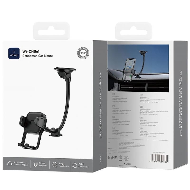 Автотримач WIWU Wi-CH061 Flexible на малюнкі №4
