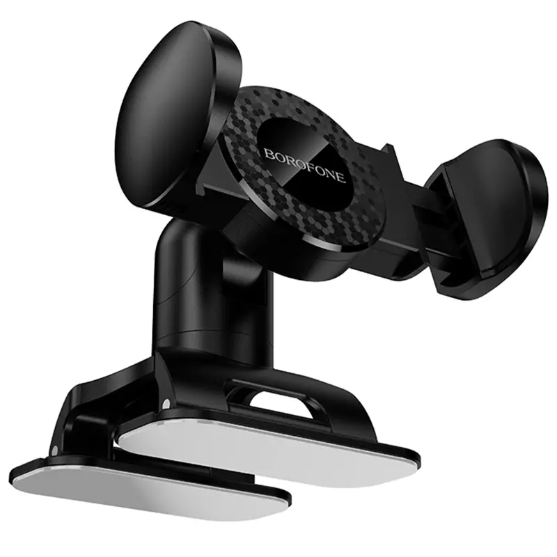 Автодержатель Borofone BH142 Support pull clip (center console), Black 5, купить оптом с доставкой