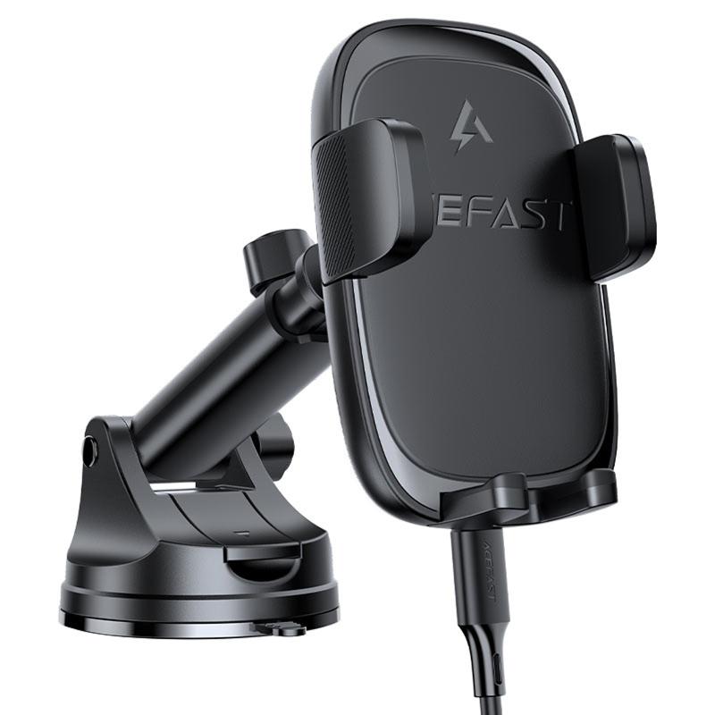 Автотримач з БЗП Acefast D49 Wireless Charging 15W на малюнкі №1