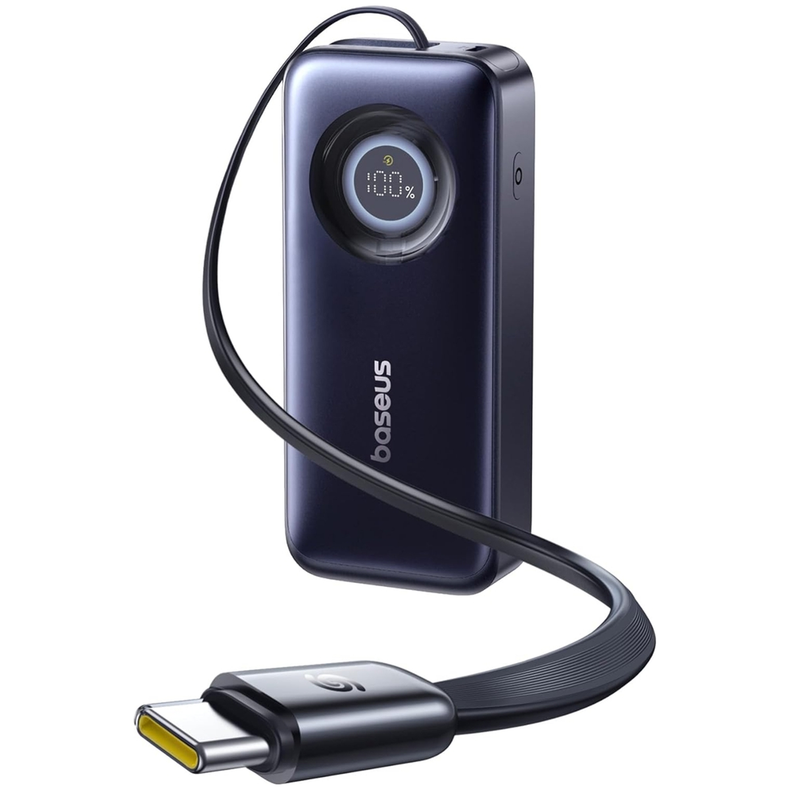 Портативний ЗП Power Bank Baseus EnerCore CR11 PD67W with cable 20000 mAh (PPNMS), Cosmic Black 4, купити оптом з доставкою