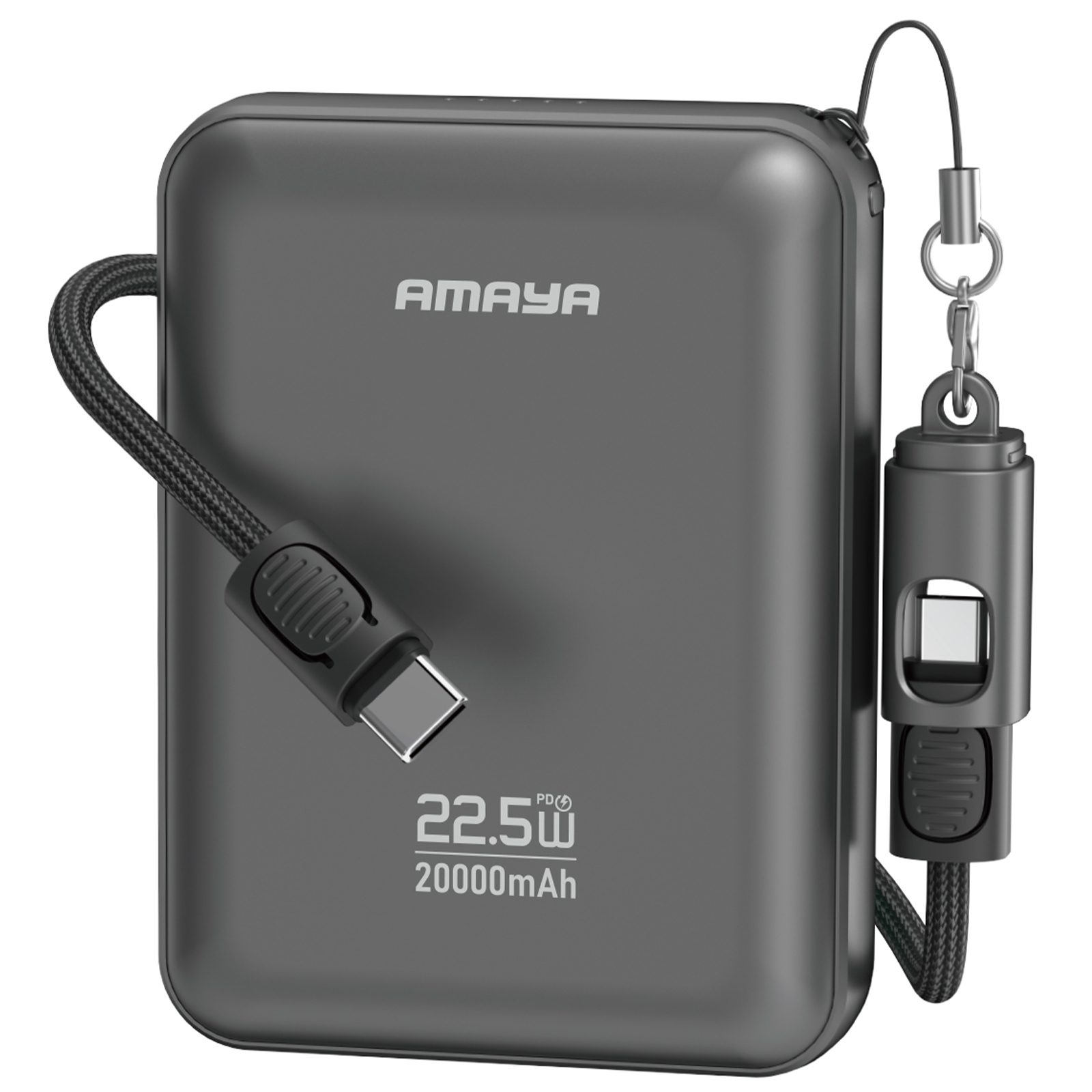 Портативное ЗУ Power Bank Amaya F237C PD22.5W with cable 20000 mAh, купить оптом с доставкой