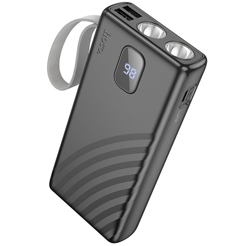 Портативний ЗП Power Bank Hoco J129A Nature flashlight 20000 mAh на малюнкі №1