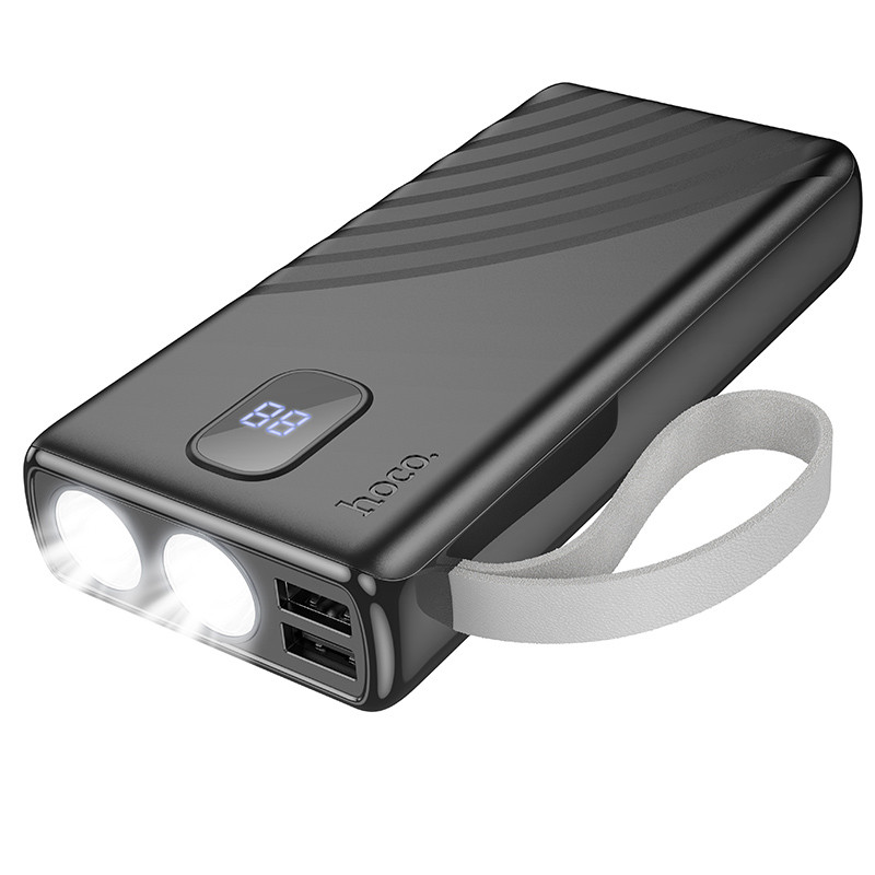 Портативний ЗП Power Bank Hoco J129A Nature flashlight 20000 mAh на малюнкі №3