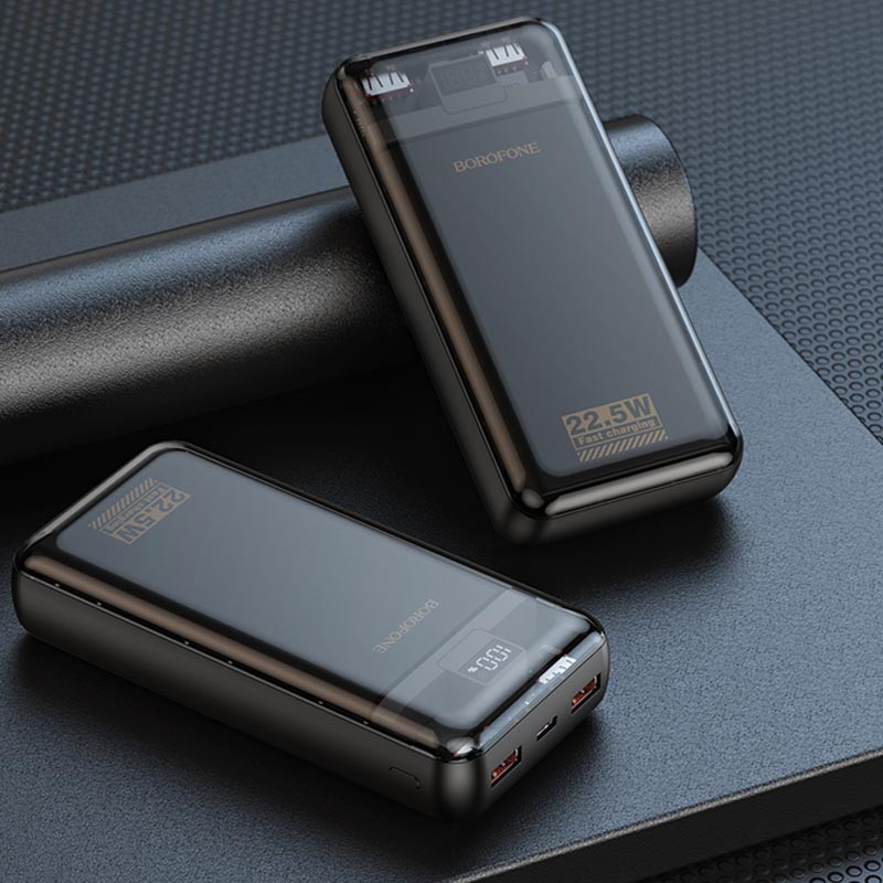 Портативний ЗП Power Bank BOROFONE BJ52A Power 22.5W+PD20W 20000 mAh на малюнкі №4