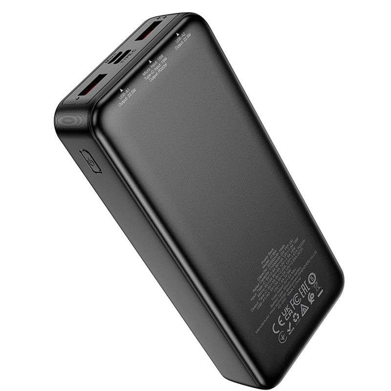 Портативное ЗУ Power Bank Hoco J136A Sirui 22.5W+PD20W 20000 mAh на картинке №4