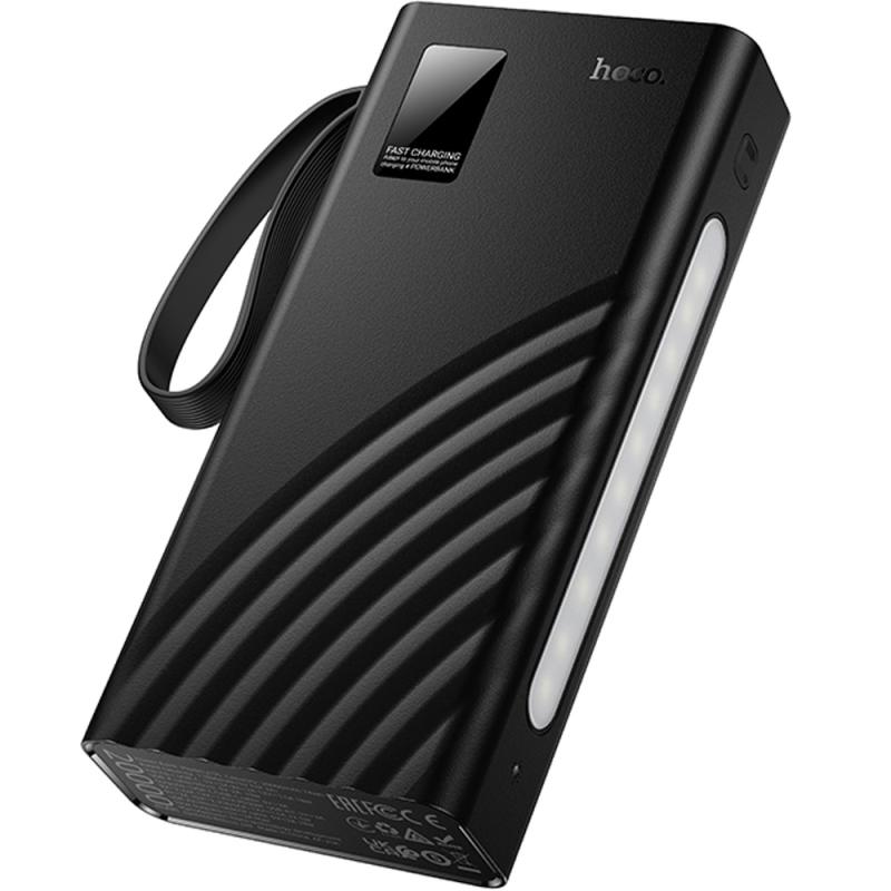Портативний ЗП Power Bank Hoco J155 Shine 22.5W+PD20W with 4 cables 20000 mAh на малюнкі №5