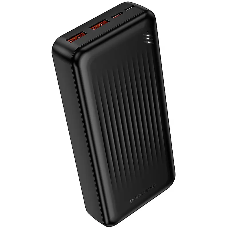 Портативний ЗП Power Bank Borofone BJ80A Clever 22.5W+PD20W 20000 mAh, Black 1, купити оптом з доставкою