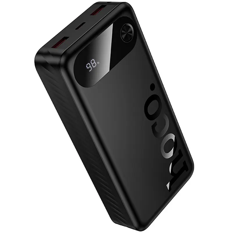 Портативное ЗУ Power Bank Hoco J154A Victorious 22.5W+PD20W 20000 mAh, Black, купить оптом с доставкой