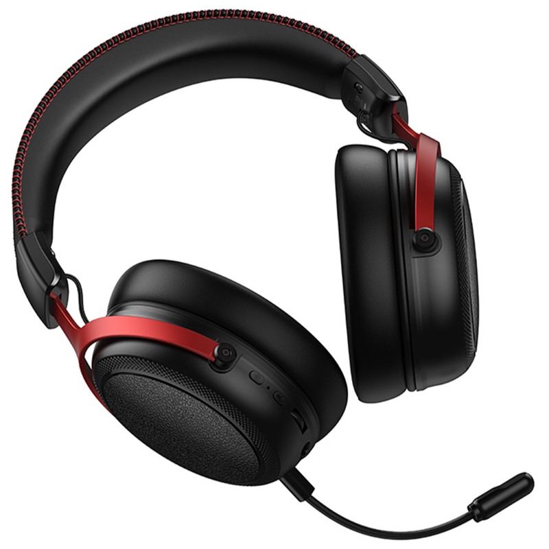 Накладні бездротові навушники Hoco W116 Shadow (BT5.4/2.4G/Type-C), Black 2, купити оптом з доставкою