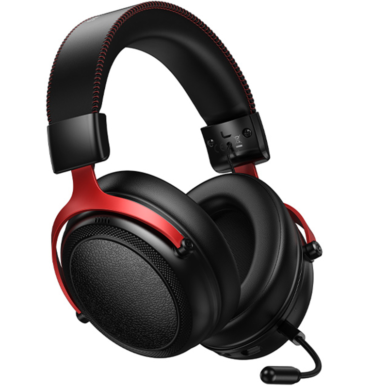 Накладні бездротові навушники Hoco W116 Shadow (BT5.4/2.4G/Type-C), Black 5, купити оптом з доставкою