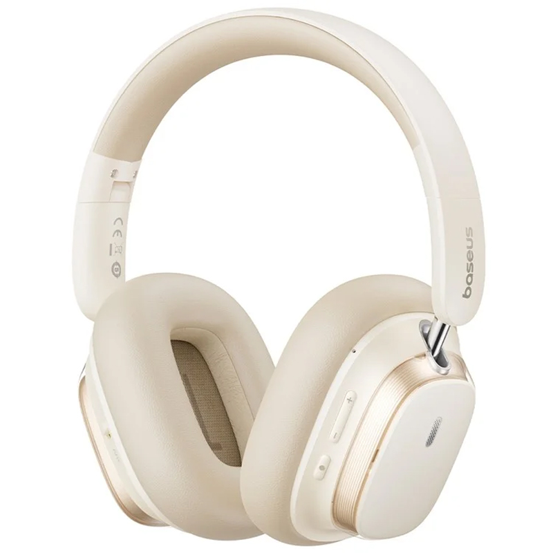 Уценка Накладные беспроводные наушники Baseus Bowie H1s Noise-Cancellation (A00075301), Поврежденная упаковка / Stellar White, купить оптом с доставкой