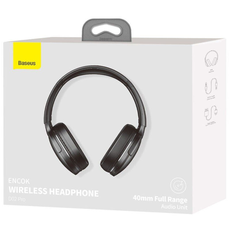 Накладні бездротові навушники Baseus Encok Wireless headphone D02 Pro (NGTD01030) дивитися фото №6