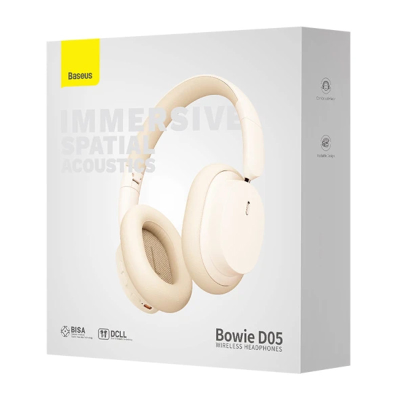 Накладні бездротові навушники Baseus Bowie D05 Wireless Headphones (NGTD02021) на малюнкі №5