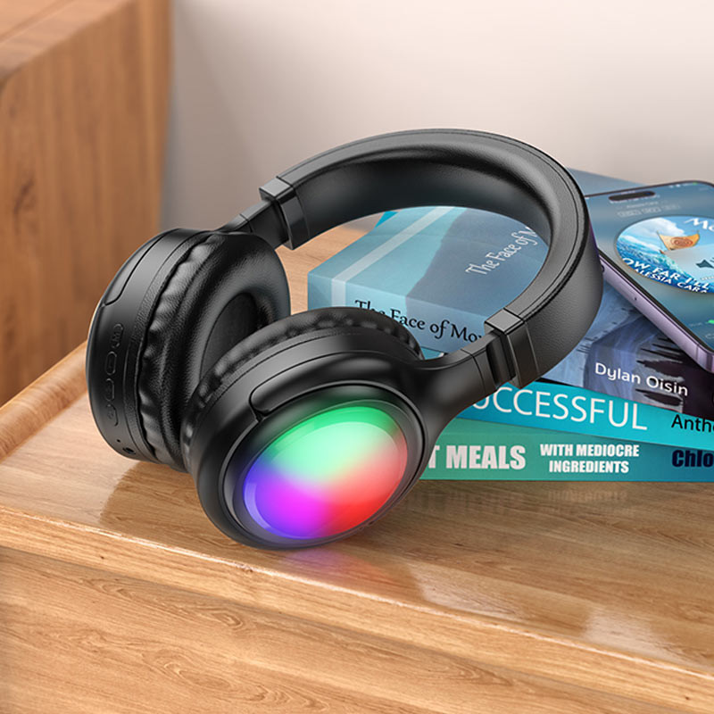 Накладні бездротові навушники Hoco W48 Focus на малюнкі №4