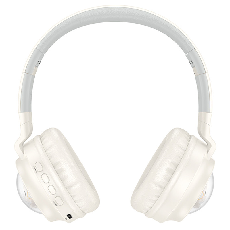 Накладні бездротові навушники Hoco W50 Cute fun на малюнкі №1