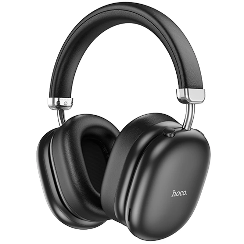 Накладные беспроводные наушники Hoco W35 Max Auspicious ANC, Black, купить оптом с доставкой