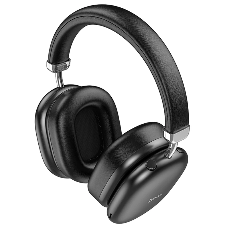 Накладные беспроводные наушники Hoco W35 Max Auspicious ANC, Black 2, купить оптом с доставкой