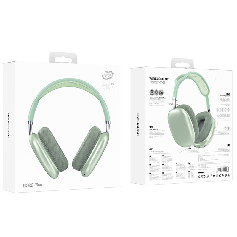 Накладні бездротові навушники BOROFONE BO22 Plus Elegant на малюнкі №2