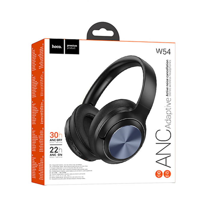 Накладні бездротові навушники Hoco W54 Young ANC на малюнкі №5