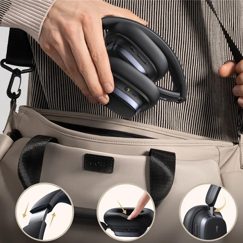 Накладні бездротові навушники Baseus Bowie H1s Noise-Cancellation (A00075301) на малюнкі №2