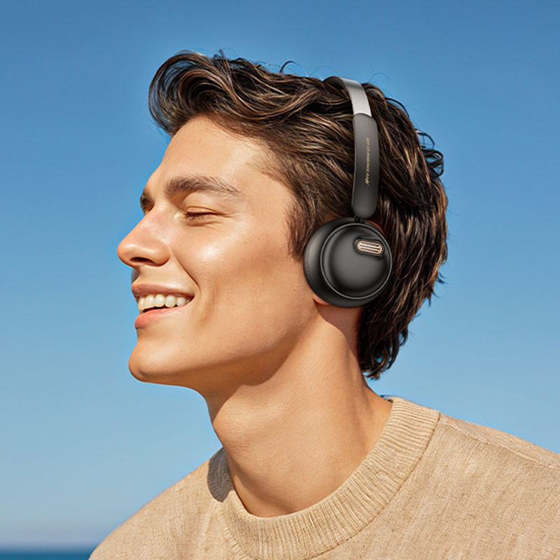 Накладні бездротові навушники Hoco W62 Verso retro на малюнкі №4