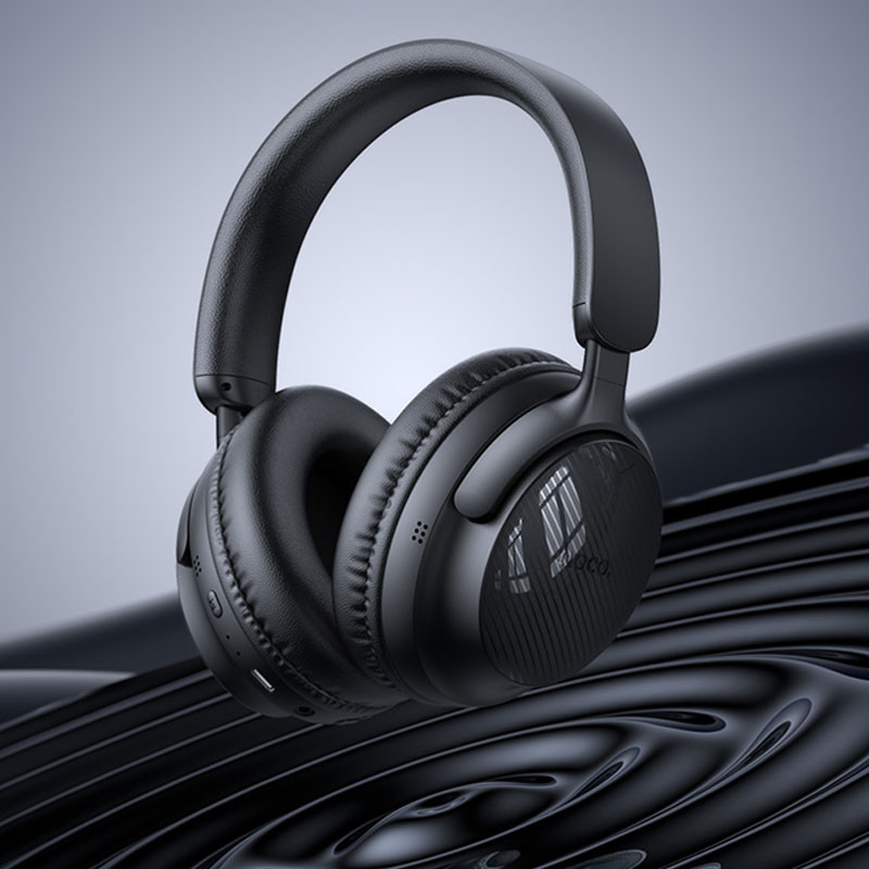 Накладні бездротові навушники Hoco W53 Tone на малюнкі №3