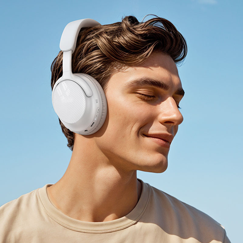 Накладні бездротові навушники Hoco W53 Tone на малюнкі №3