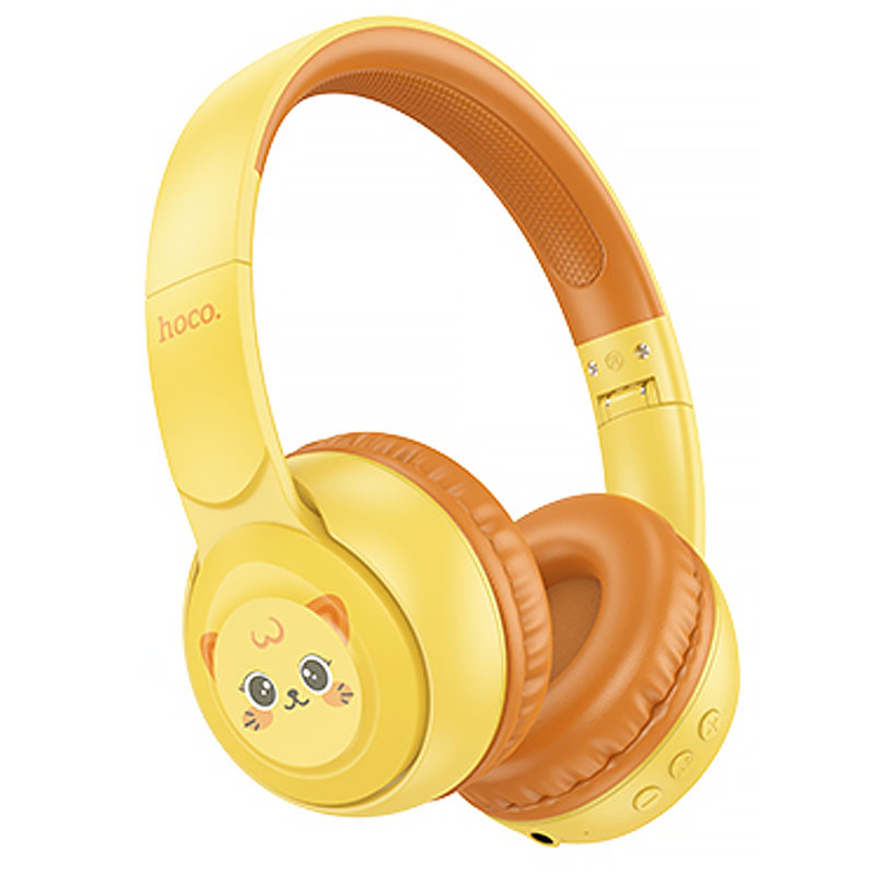 Накладні бездротові навушники Hoco W60 Rhyme for children на малюнкі №2