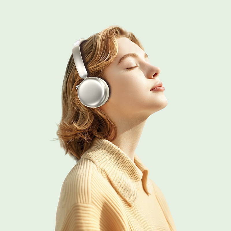 Накладні бездротові навушники Acefast H8 ANC на малюнкі №2