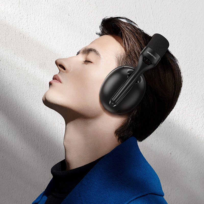 Накладні бездротові навушники BOROFONE BO30 Magic light на малюнкі №5